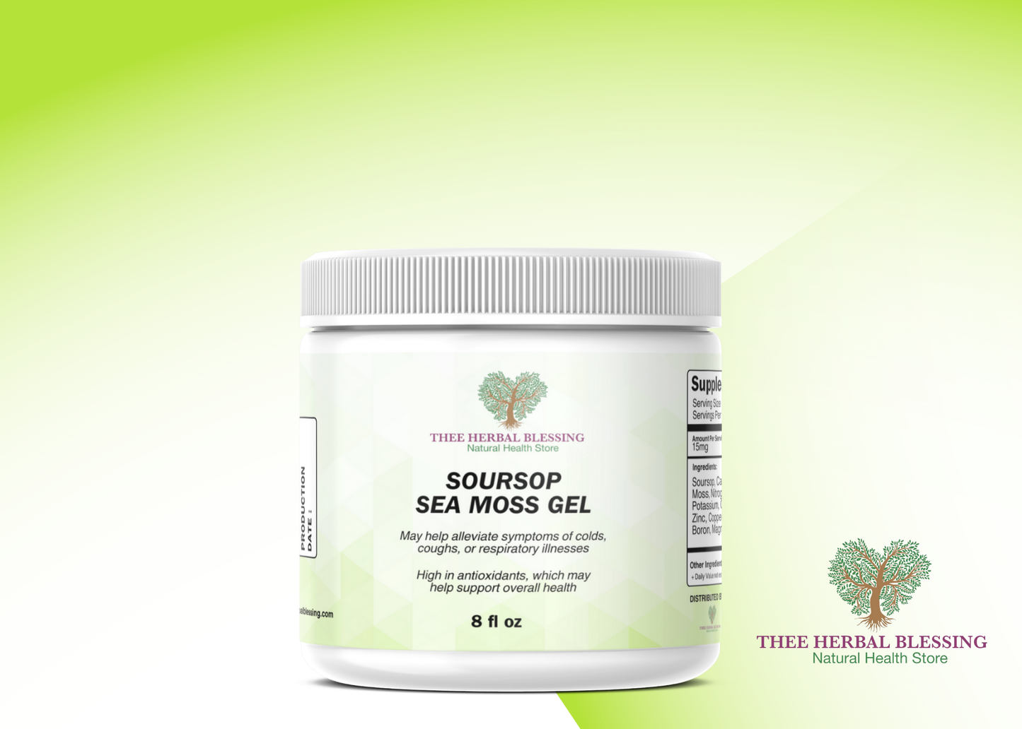 Soursop Seamoss Gel